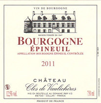 étiquette de l'Epineuil rosé